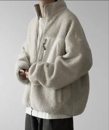 RUUBON 하이넥 보아 자켓