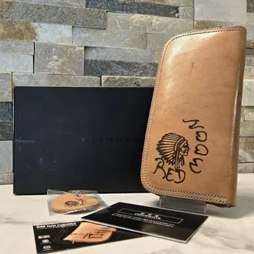 REDMOON 레드문 천연 가죽 지갑 월렛 각인 별주 한정판