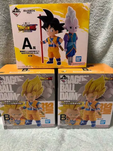 드래곤볼 다이마 제일복권 손오공 세트