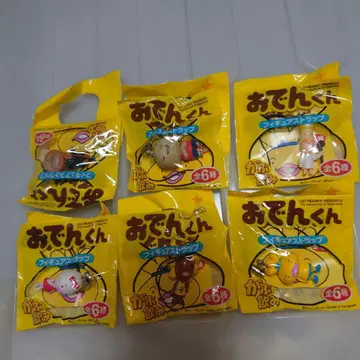 오뎅군 피규어 스트랩 전 6종 컴플리트