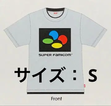 [S] 닌텐도 뮤지엄 한정판 T셔츠 슈퍼 패미컴