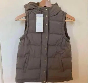 [ 미사용 새상품 ] Simplicite 브라운 다운 베스트