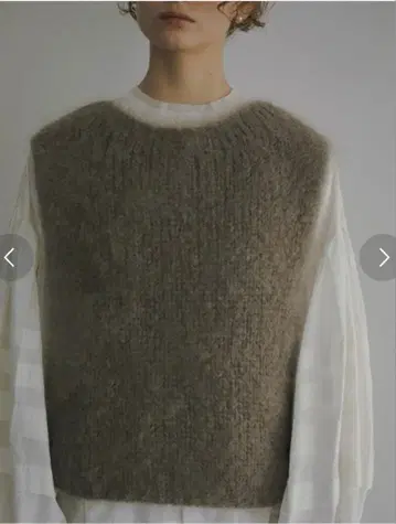 26400엔/새상품/HER. 모헤어 메쉬 베스트/앙셰느망