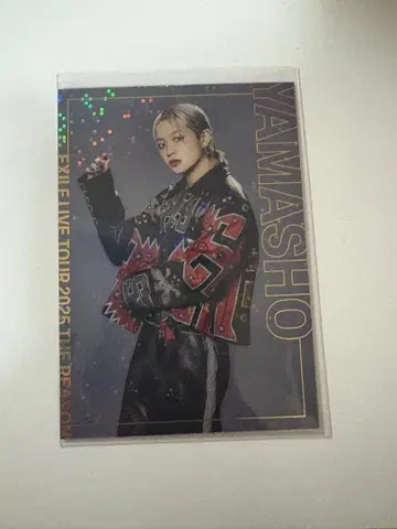 EXILE THE REASON 야마모토 쇼고 포토 카드 시크릿
