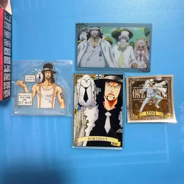 원피스 로브 루치 세트 4점