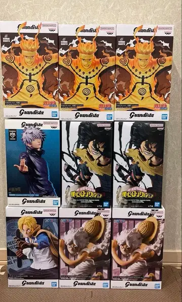 Grandista 최신 나루토 포함 9체 세트 인기 애니메이션 세트