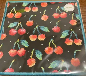 [ 미사용 새상품 ] 페이퍼 핸드 타월 체리 도트