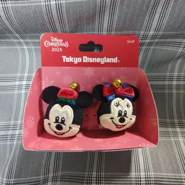 미키 미니 봉제 인형 반지 디즈니 크리스마스