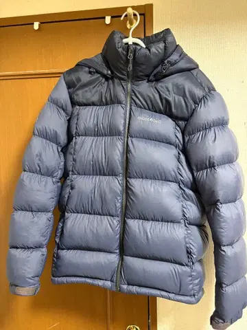 mont-bell 한국 모델 다운 자켓 네이비 M 상당 방한 남성용