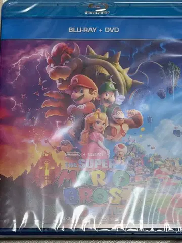 더 슈퍼 마리오 브라더스 무비 블루레이+DVD (23년 미국) (2장)