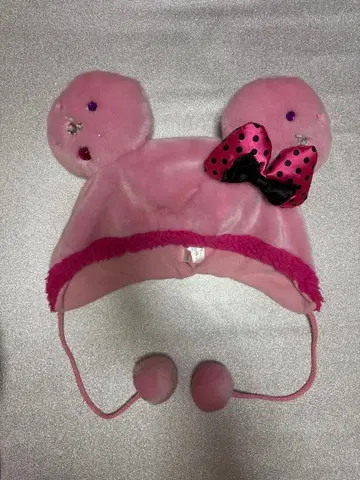 미니 핑크 팬캡 디즈니