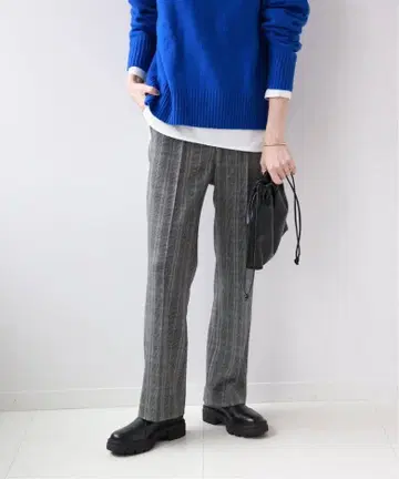 저널 스탠다드 레리움 TR 스트레치 체크 슬림 팬츠