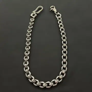 스컬 디자인 지갑 체인