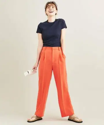 BEAUTY&YOUTH 오렌지 슬랙스