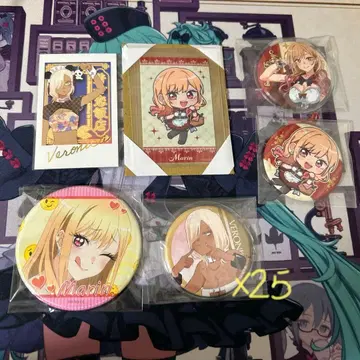 그 비스크 돌은 사랑을 한다 키타가와 마린 니카 캔뱃지&카드&스티커