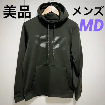 컨디션 최상 Under Armour 후드 맨투맨 다크 그린 계열 M