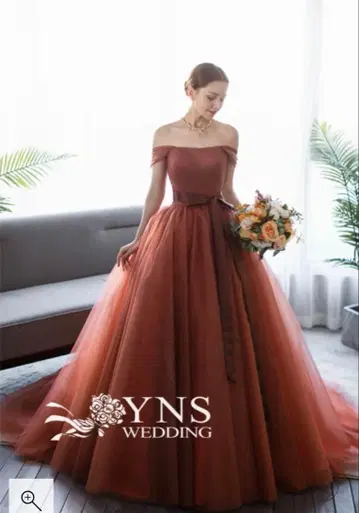 YNS WEDDING 오렌지 [ 사진은 레드 ]