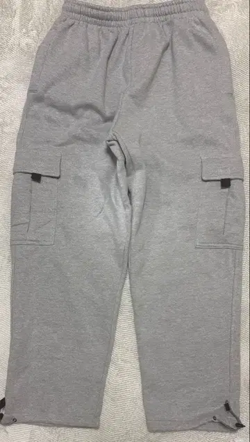 PRO club 그레이 카고 스웨트 팬츠 M