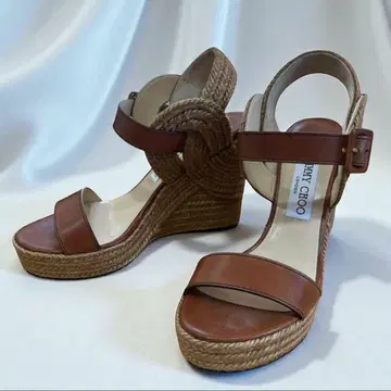 JIMMY CHOO 지미추 샌들 웨지솔 36 1/2