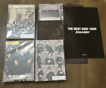 Snow Man THE BEST 2020-2025 3형태 앨범 특전 포함