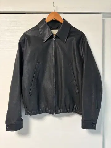 LEATHER ZIP BLOUSON 사이즈 3 새상품급