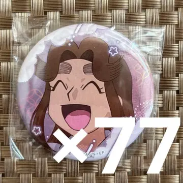 닌타마 란타로 백면상 캔뱃지 히라타키야샤마루