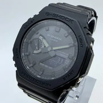 [ 작동 ] 새상품급 G-SHOCK 터프 솔라 GA-B2100 올 블랙