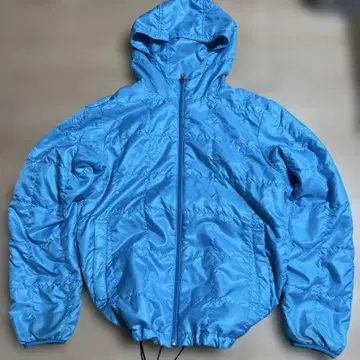 블루 다운 자켓