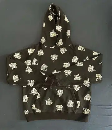 챌린저 올 패턴 프레임스 풀오버 후드티 challenger