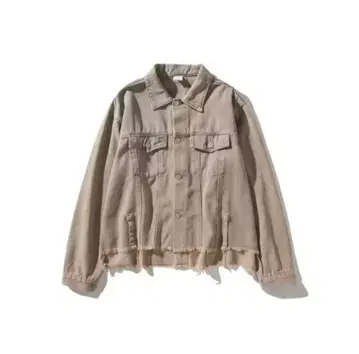 상품명 프린지컷 베이지 데님 자켓 (M~2XL)