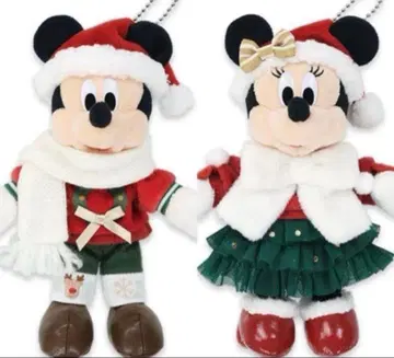 2025 디즈니 크리스마스 인형 배지 미키 미니