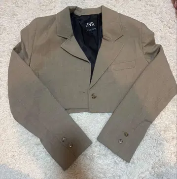 ZARA 베이지 크롭 자켓 최종 가격
