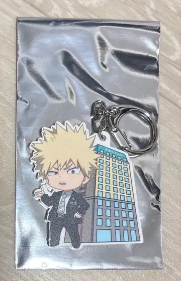 나의 히어로 아카데미아 바쿠고 카츠키 트레이딩 러버 키링 시즈테츠