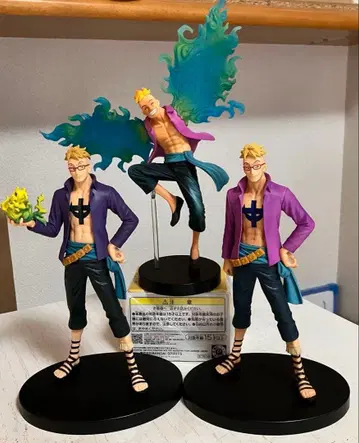 [ 익명 배송 ] 제일복권 & 프라이스 원피스 마르코 피규어 3종