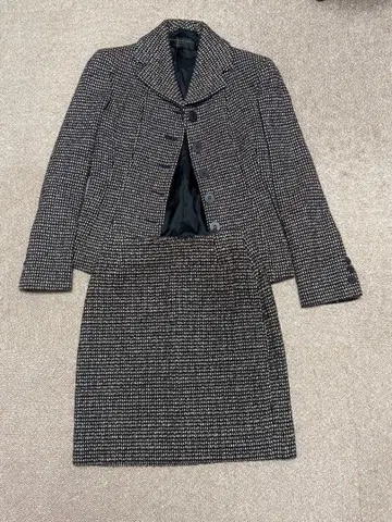 [ DK ] 다나카란 트위드 수트 셋업 US 2