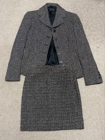 [ DK ] 다나카란 트위드 수트 셋업 US 2