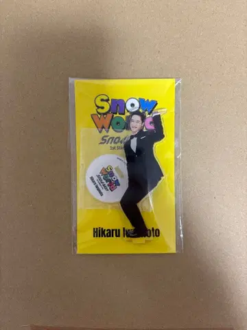 이와모토 테루 Snow Man Snow World 아크릴 스탠드