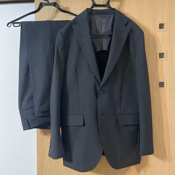 LES MUES 그레이 체크 비즈니스 정장