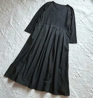 택 포함 새상품 zelal sports 절개 롱 원피스 블랙 L