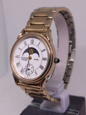 ALBA SUCCESS VINTAGE 손목시계 스몰 세컨드