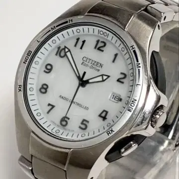 CITIZEN Eco-Drive 시티즌 전파 솔라 손목시계 데이트 작동