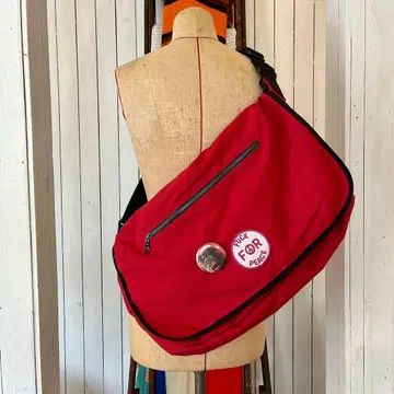 메신저 백 숄더백 70's 패치