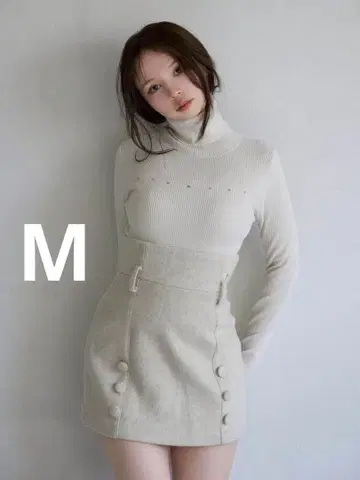 andmary Blair 하이 웨이스트 스커트