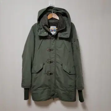 SYL MILK 올리브 그린 모즈 코트