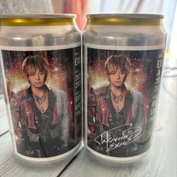 EXILE Takahiro 라이브 투어 기념 캔 사인 포함 1개