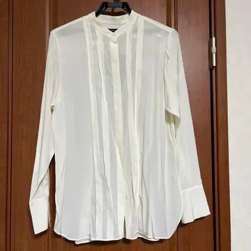 JOSEPH 화이트 긴팔 셔츠