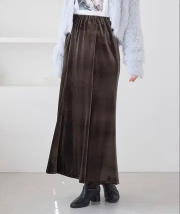 새상품급 vis 벨로아 내로우 스커트