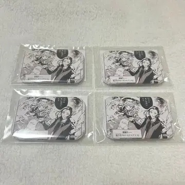 문호 스트레이독스 10주년 온라인 복권 캔뱃지 모리 오가이