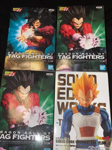 드래곤볼 GT TAG FIGHTERS 슈퍼 사이어인 4 오공 베지터