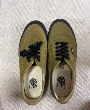 단종 VANS 아나하임 스웨이드 Authentic 44dx 올리브